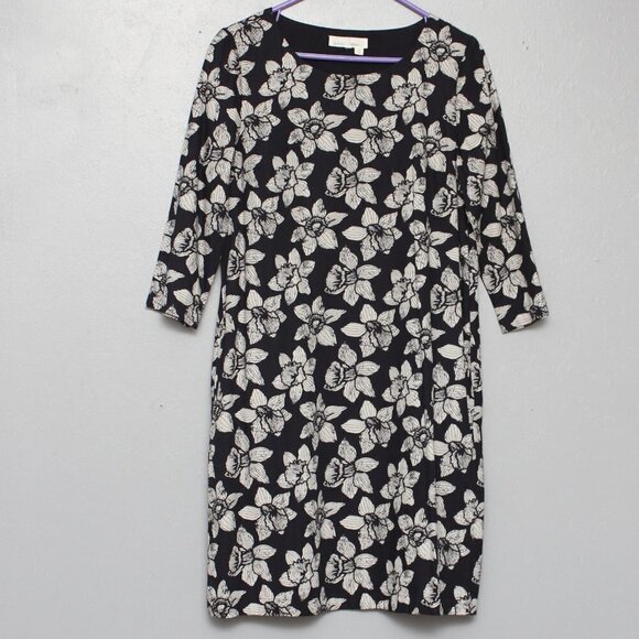 Seasalt Cornwall Moon Rock floral print cotton viscose dress - Picture 1 of 5